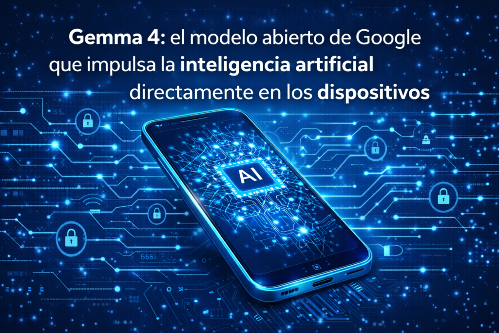 Gemma 4: el modelo abierto de Google que impulsa la inteligencia artificial directamente en los dispositivos