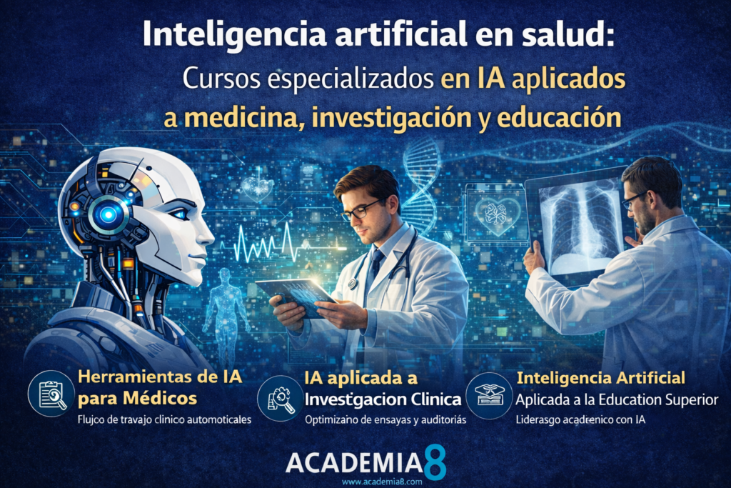 Formación profesional en inteligencia artificial aplicada a salud: propuesta académica de ACADEMIA8