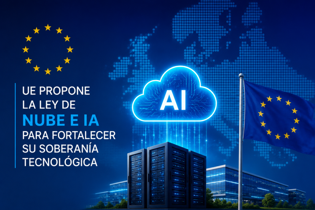 La Unión Europea propone la Ley de Desarrollo de la Nube y la Inteligencia Artificial para reforzar su soberanía tecnológica