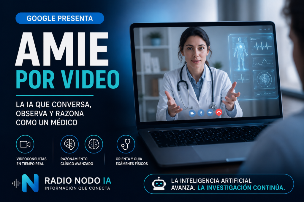 Google prueba una IA capaz de realizar consultas médicas por videollamada