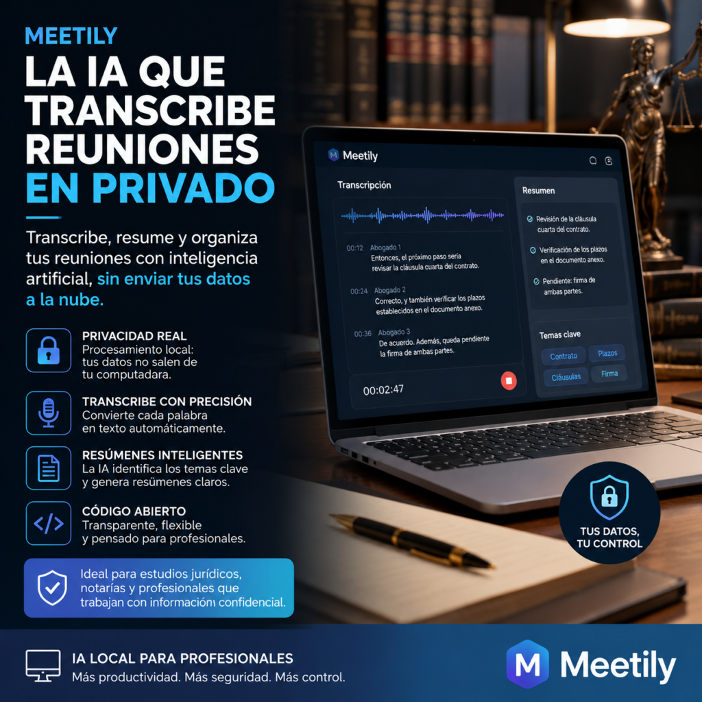 La IA que convierte reuniones en resúmenes
