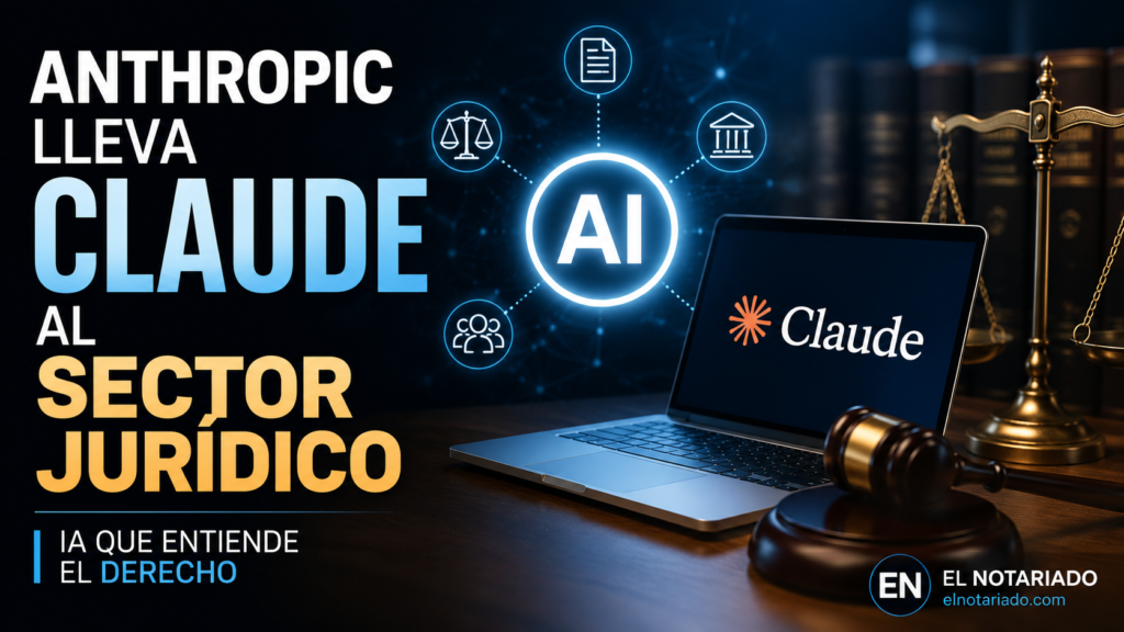 Claude pone el foco en abogados y estudios jurídicos.