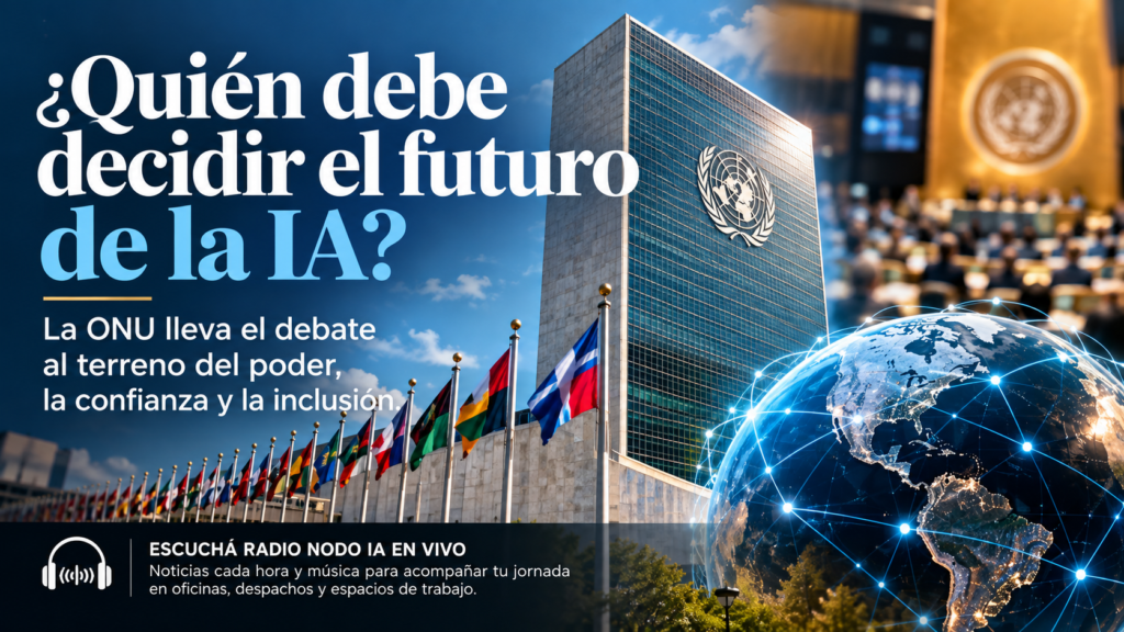 ¿Quién debe decidir el futuro de la inteligencia artificial? La ONU lleva el debate al terreno del poder y el control humano